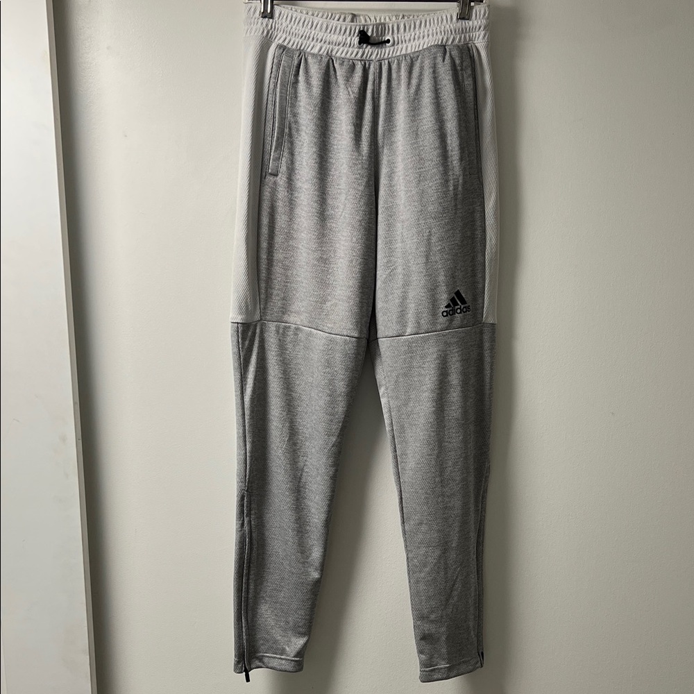Adidas Light Gray Track Pants